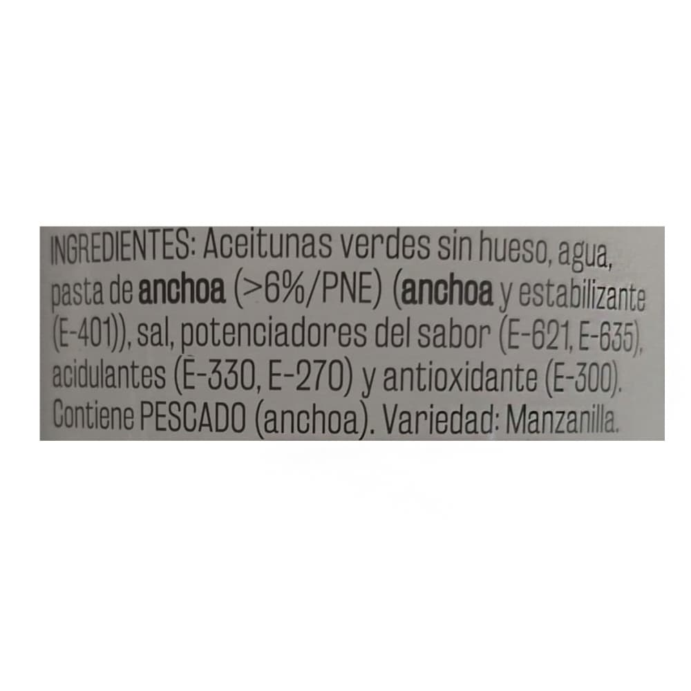Aceitunas verdes rellenas de anchoa Vima Foods (295 g / 10.40 oz) - Miniatura 3