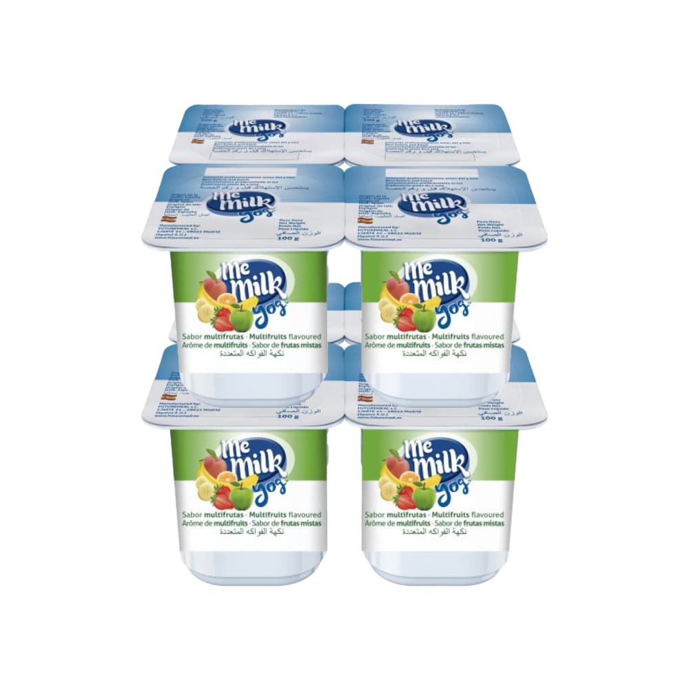 Yogur pasteurizado con sabor a multifrutas Me Milk (8 x 120 g / 4.23 oz) - Miniatura 1