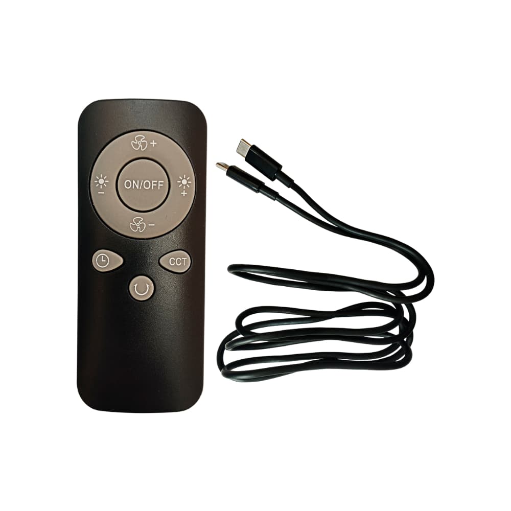 Ventilador portátil recargable con linterna LED 40000 mAh PDL LMC F22 - Miniatura 3