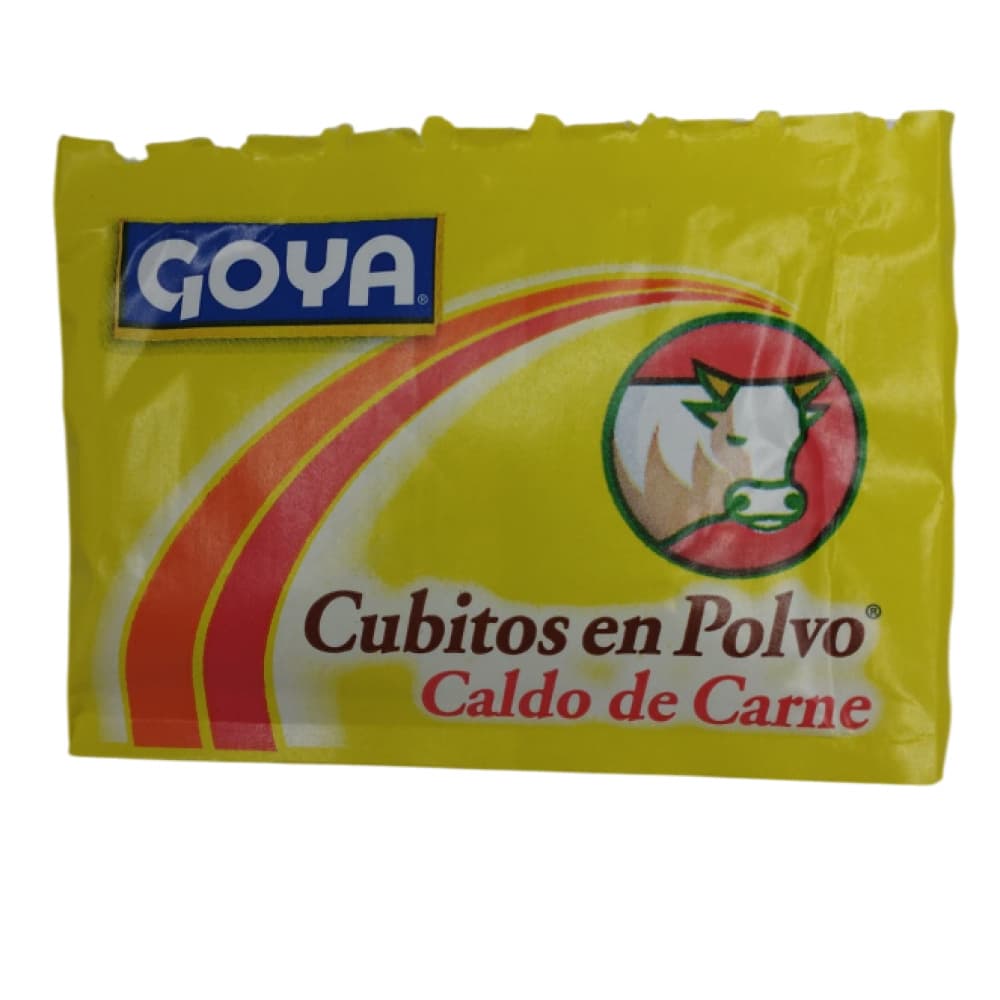 Cubito en polvo de caldo con sabor a carne de res Goya (10 g) - Miniatura 3