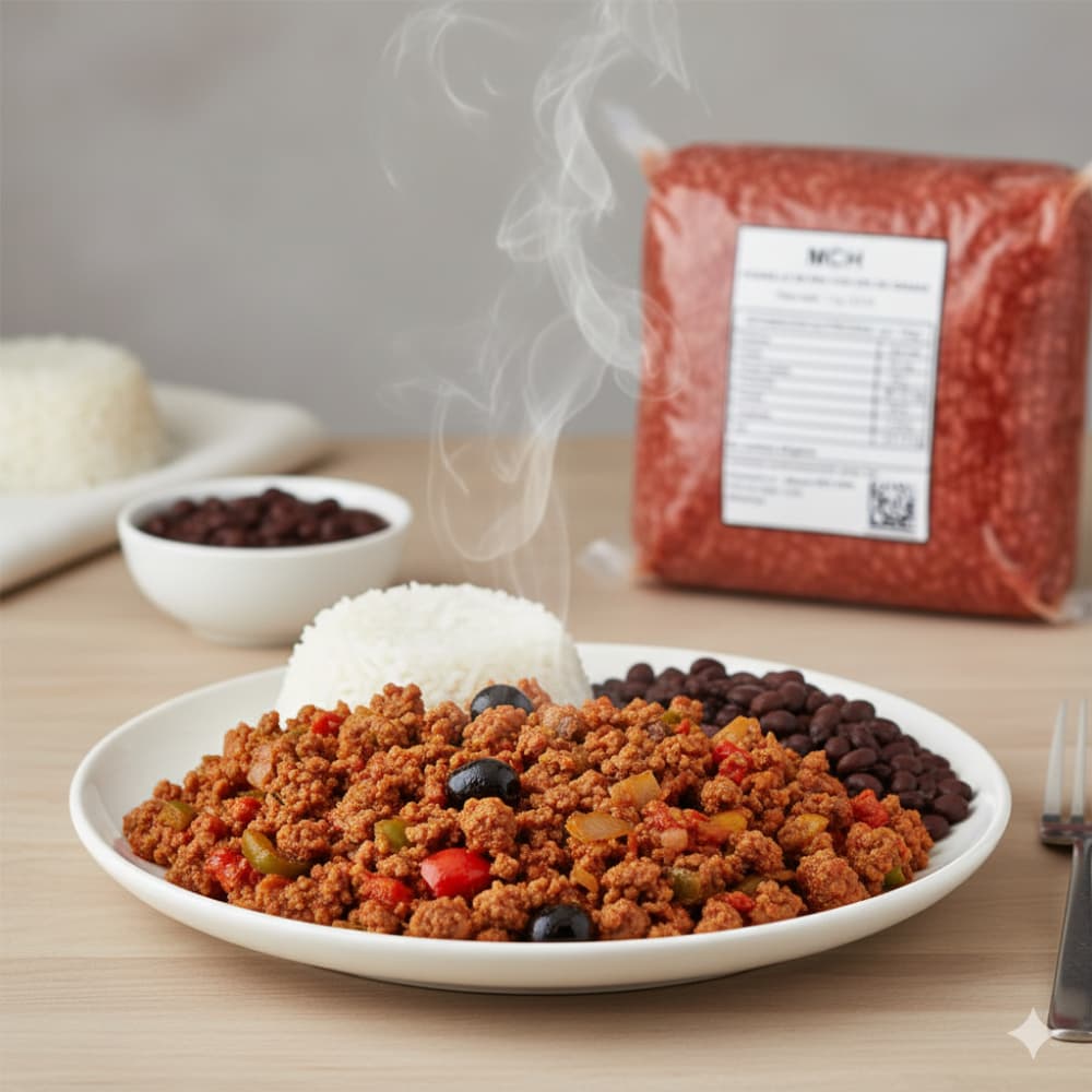 Picadillo de res con 20% de grasa MCH (1 kg / 2.2 lb) - Miniatura 4