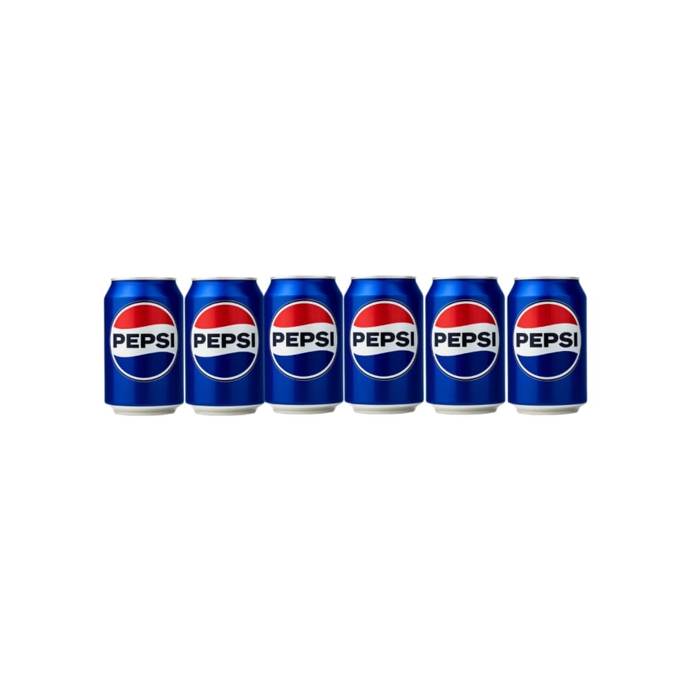 Refresco gaseado de cola Pepsi (6 x 300 ml) - Imagen 1
