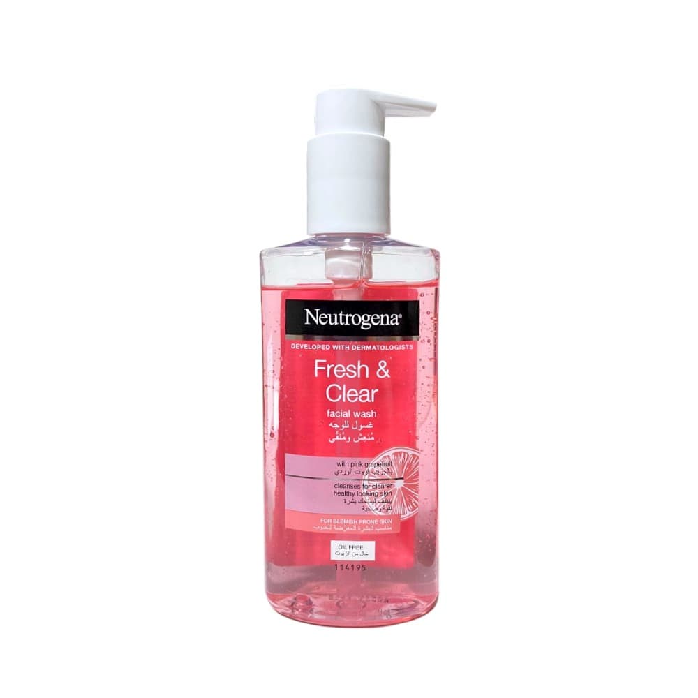 Limpiador facial fresco y claro con pomelo rosa sin aceite Neutrogena (200 ml) - Imagen 1
