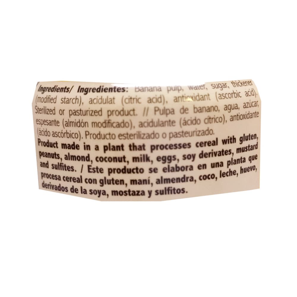 Compota de banana Fresko (113 g / 4 oz) - Miniatura 2