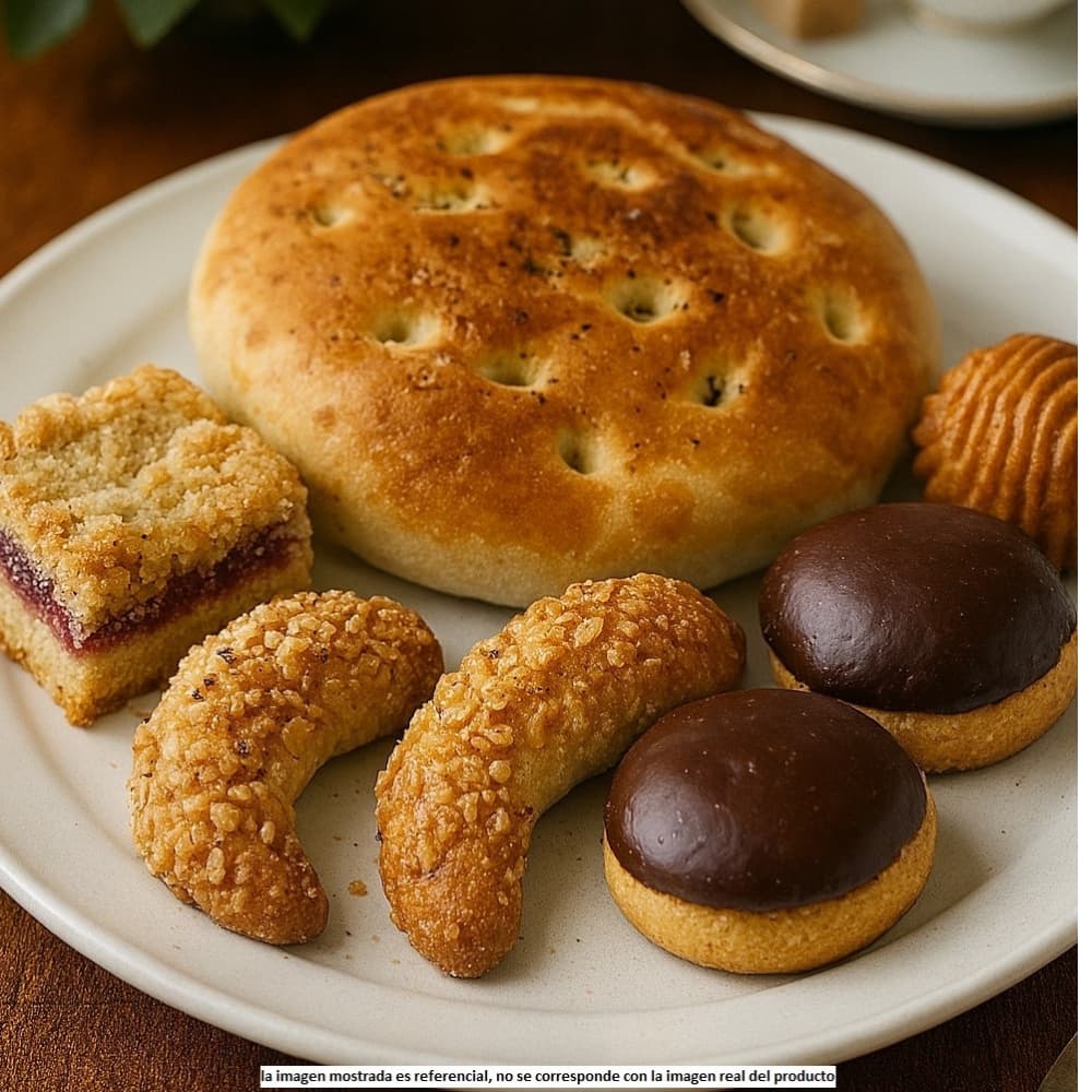 Focaccia / pan plano estilo italiano (4 x 300 g / 10.58 oz) - Miniatura 4