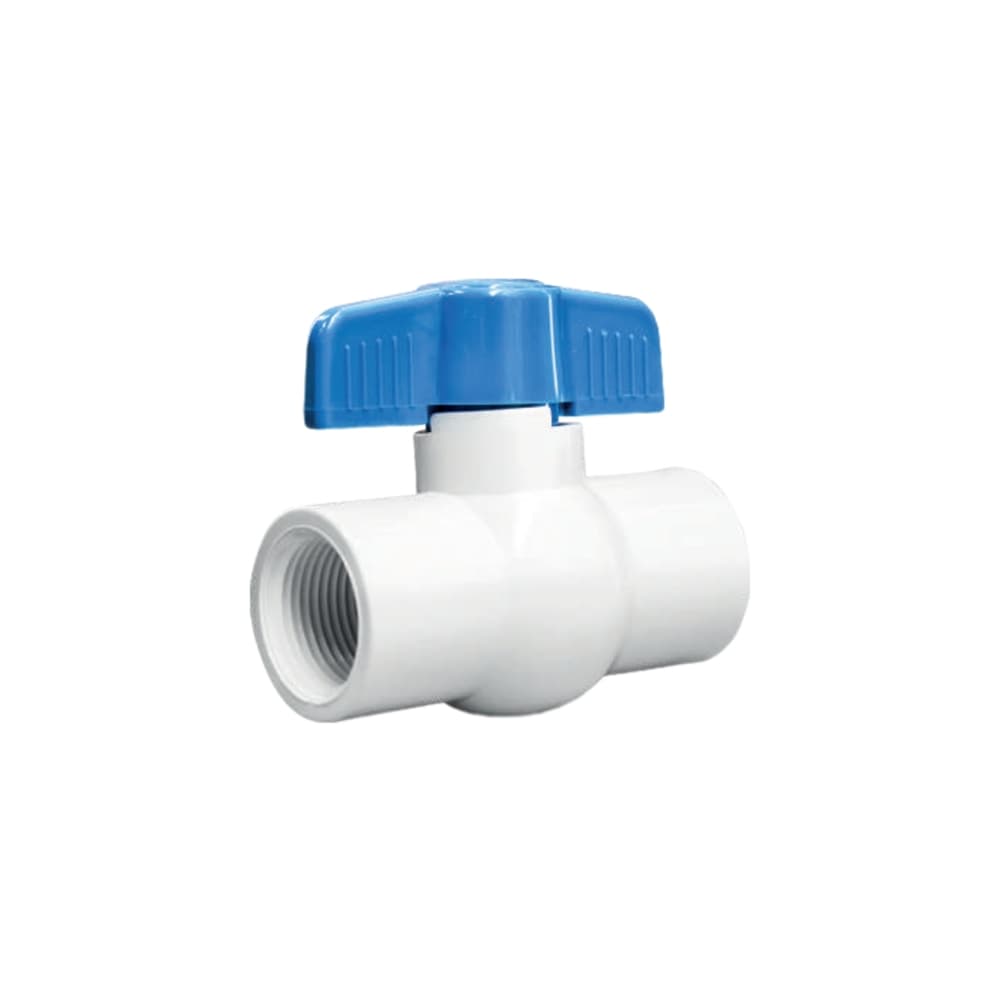 Llave de paso de PVC 1/2 rosca Clever - Miniatura 1