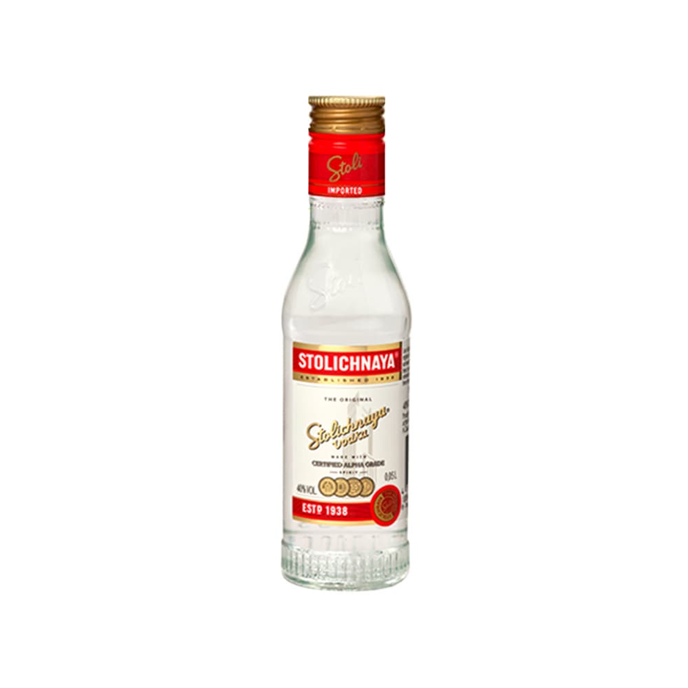 Vodka Stolichnaya (50 ml) - Imagen 1