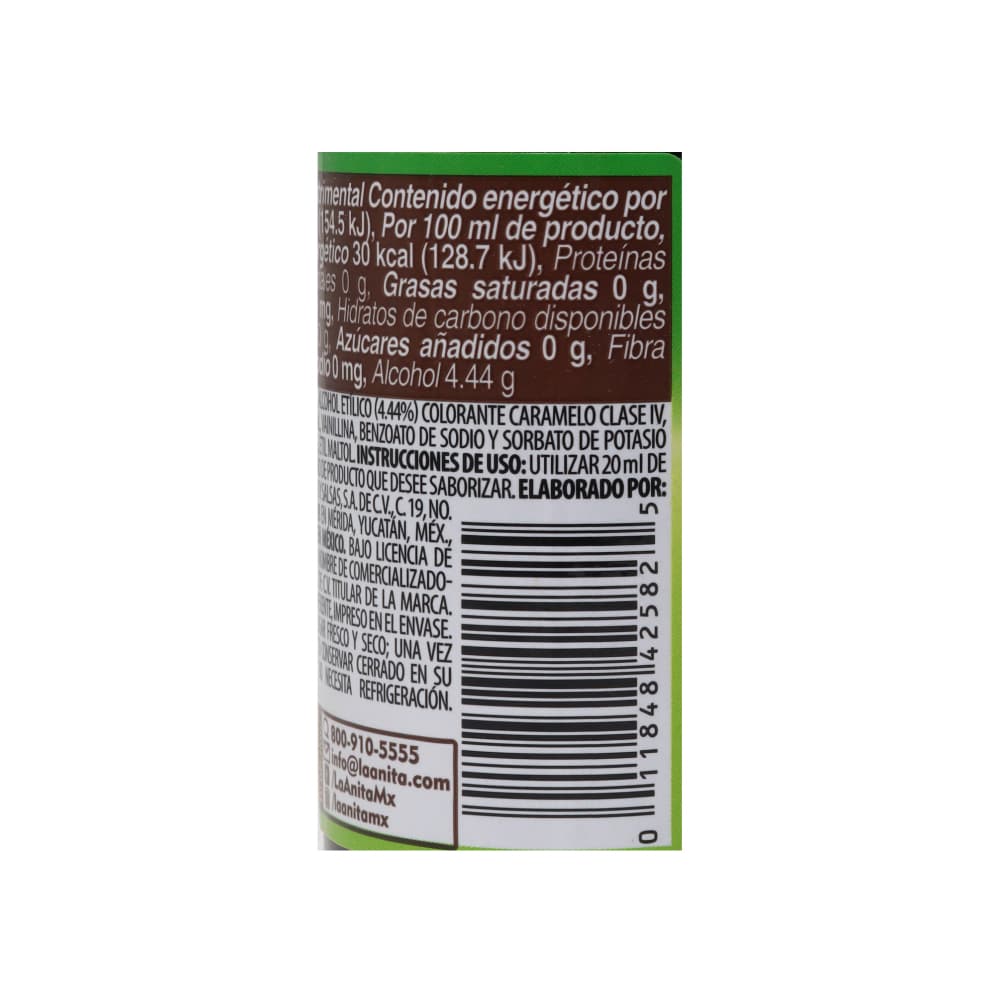 Saborizante artificial vainilla La Anita (120 ml / 4.06 fl oz) - Miniatura 3