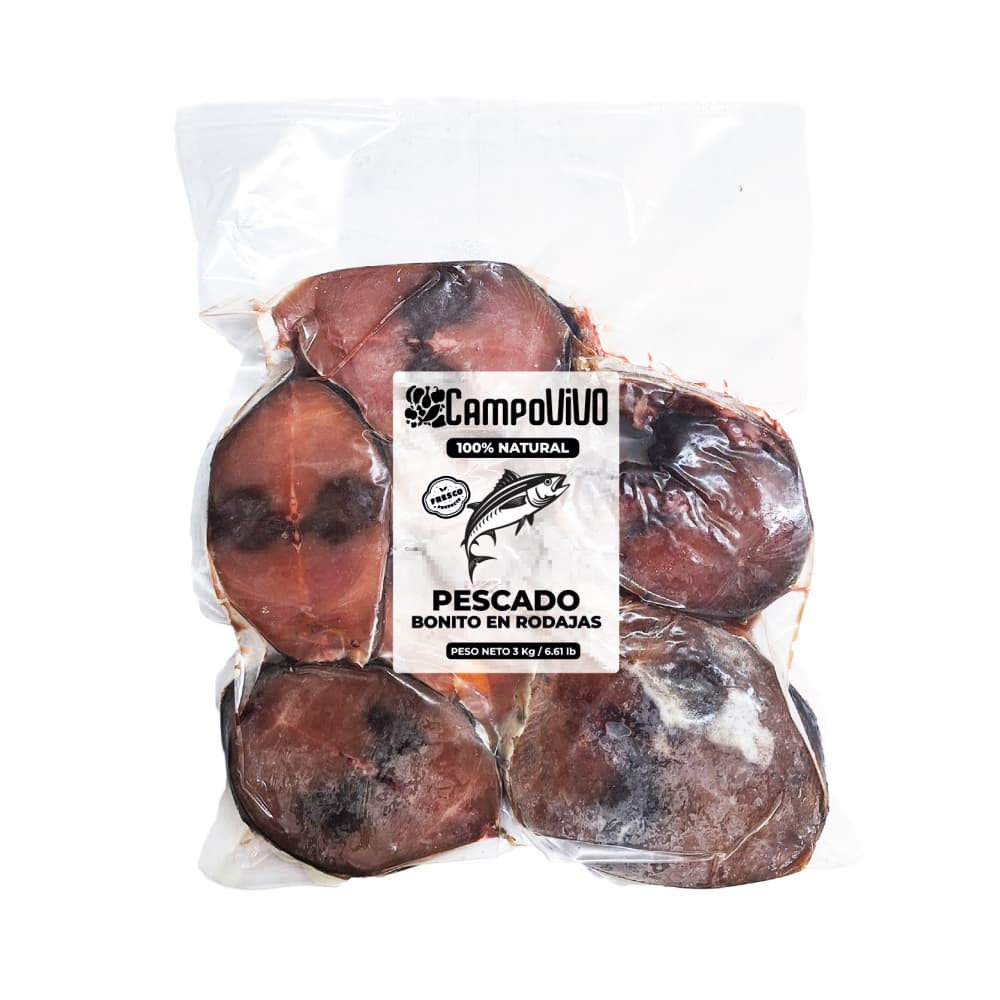 Pescado bonito en rodajas Campo Vivo (3 kg / 6.61) - Imagen 1