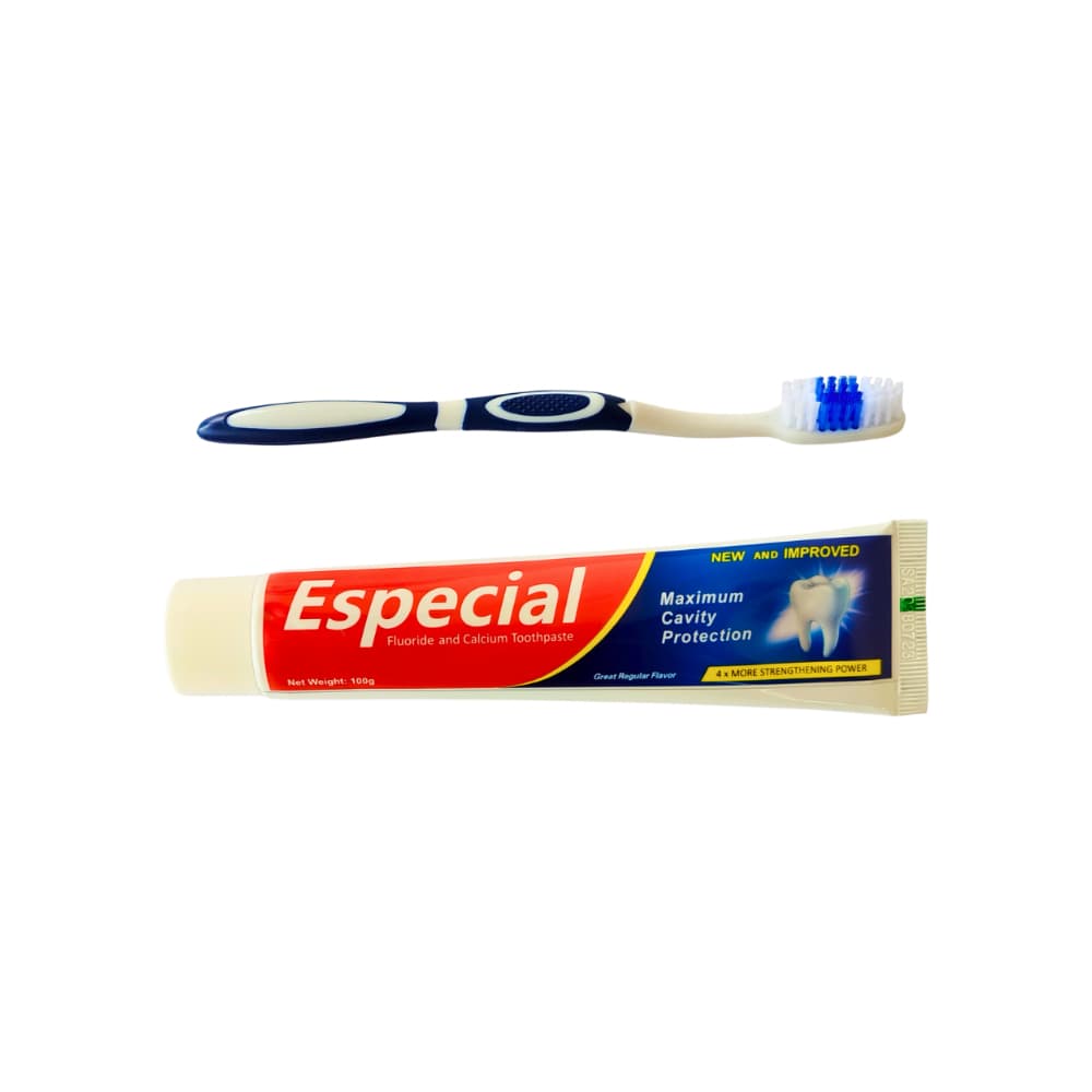 Cepillo y pasta de dientes con calcio y flúor Especial (100 g / 3.5 fl oz) - Miniatura 2