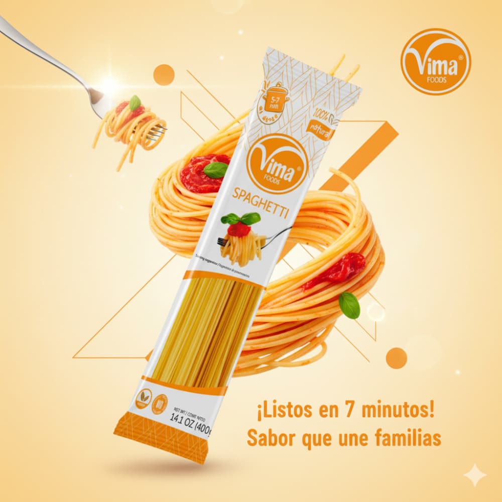Espaguetis Vima Foods (400 g / 14.10 oz) - Miniatura 5
