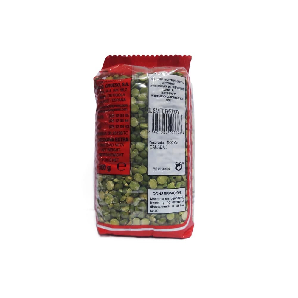 Chicharos verdes partidos Grueso (500 g / 1.1 lb) - Miniatura 4