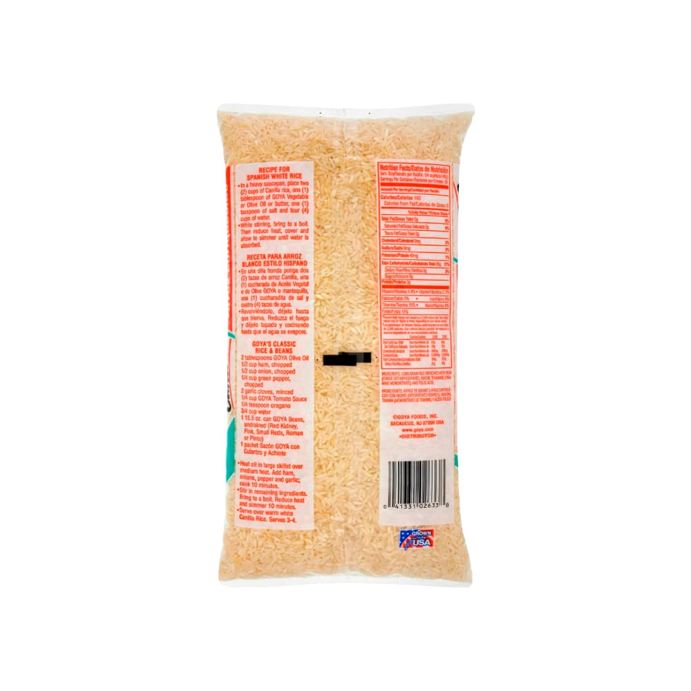 Arroz de grano extra largo Canilla Goya (2 x 1.36 kg / 3 lb) - Miniatura 2