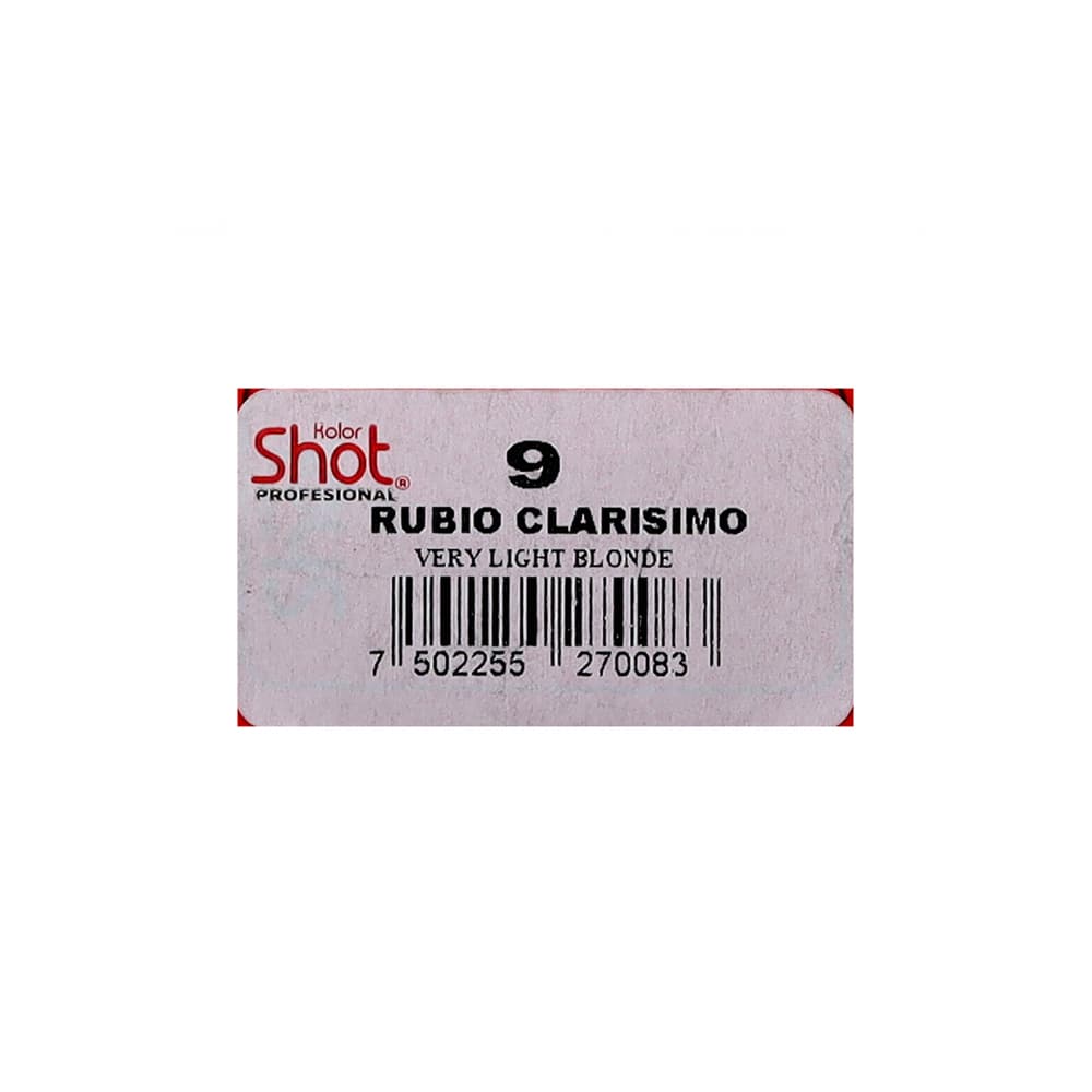 Tinte en crema rubio muy claro 9 Kolor Shot (90 g / 3.17 oz) - Miniatura 7