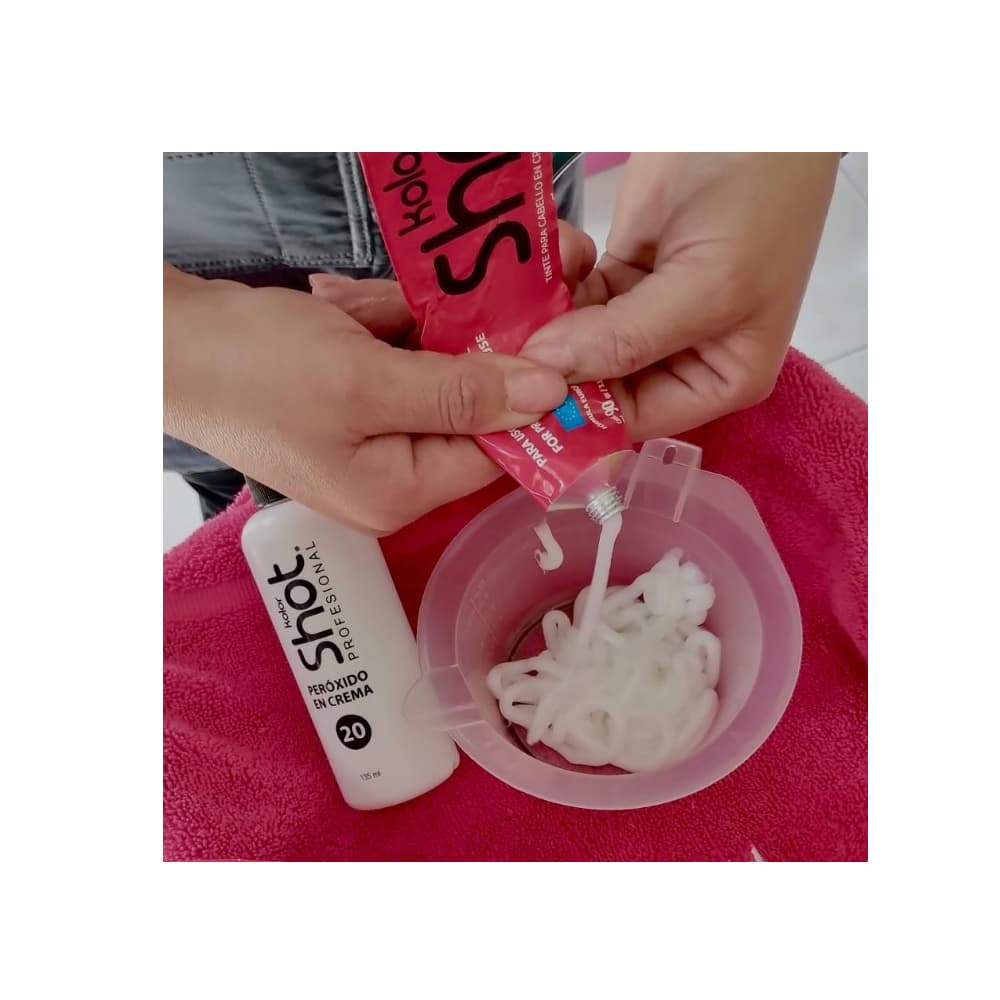 Tinte en crema fuego 77.66 Kolor Shot (90 g / 3.17 oz) - Miniatura 5