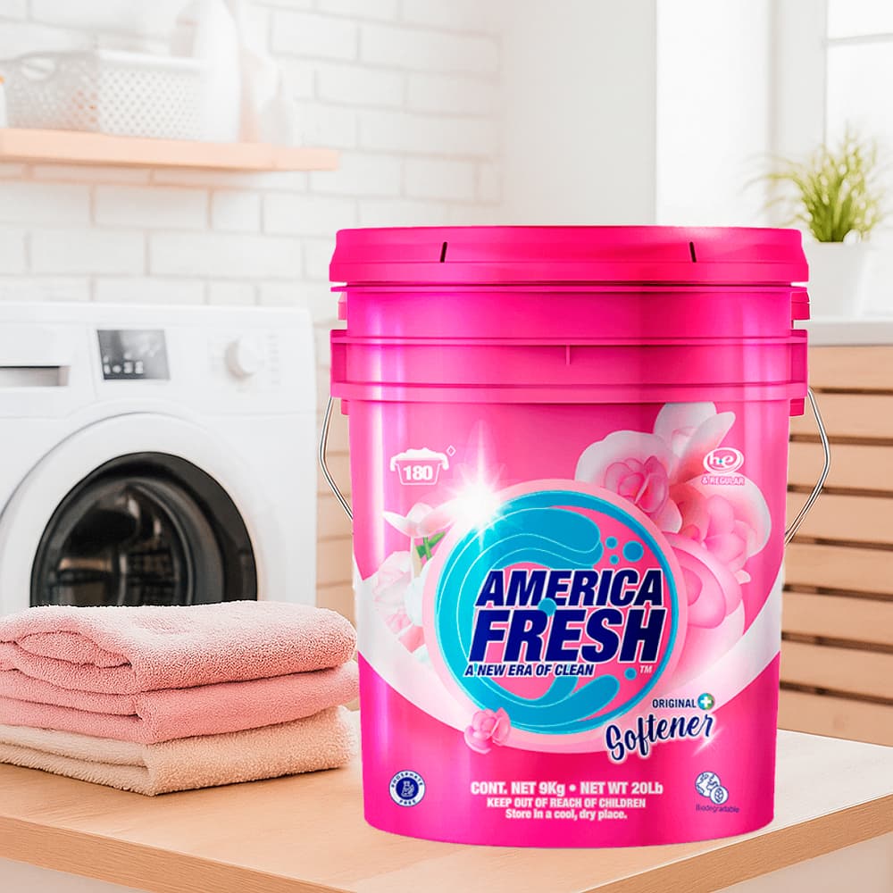 Detergente en polvo original con suavizante America Fresh (9 kg / 20 lb) - Miniatura 4