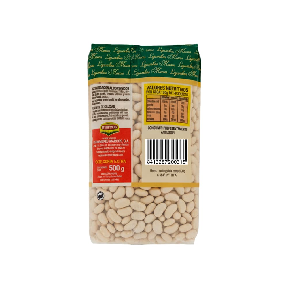 Alubias blancas Marcos (500 g / 1.10 lb) - Miniatura 2