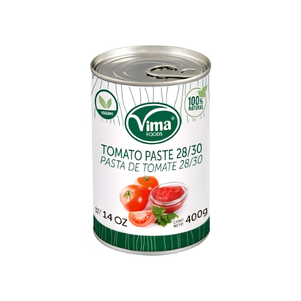 Pasta de tomate Vima Foods (400 g / 14 oz) - Imagen 1