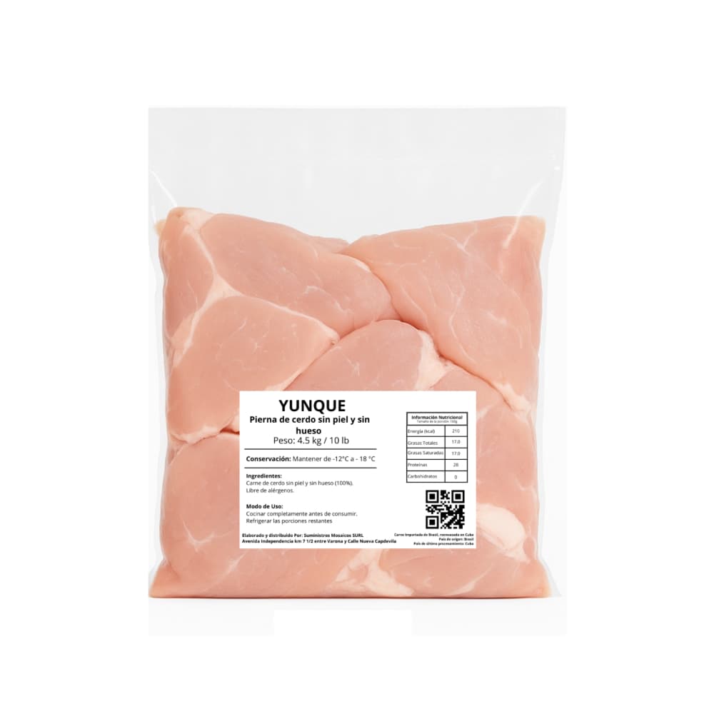 Pierna de cerdo sin piel y sin hueso Yunque (4.5 kg / 10 lb) - Miniatura 7