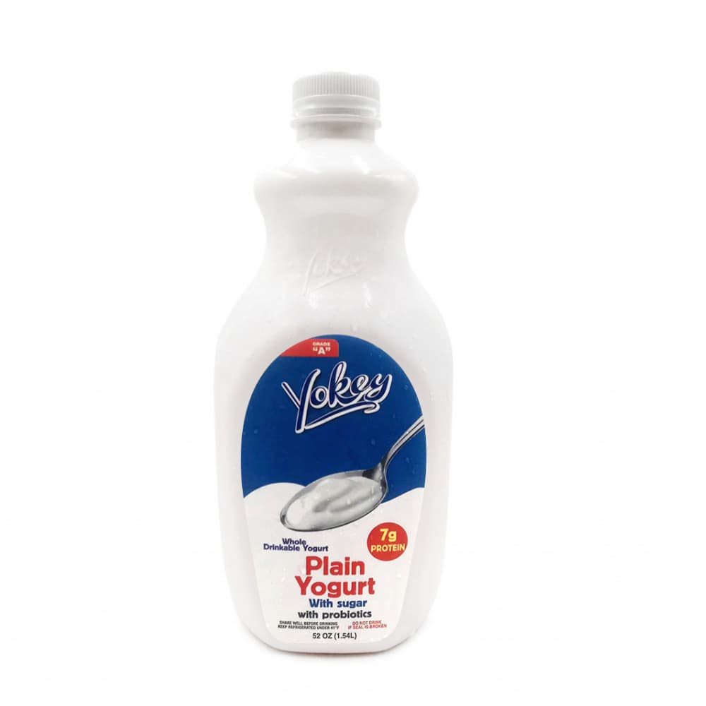 Yogurt natural con azúcar y probióticos Yokey (1.54 L) - Miniatura 4