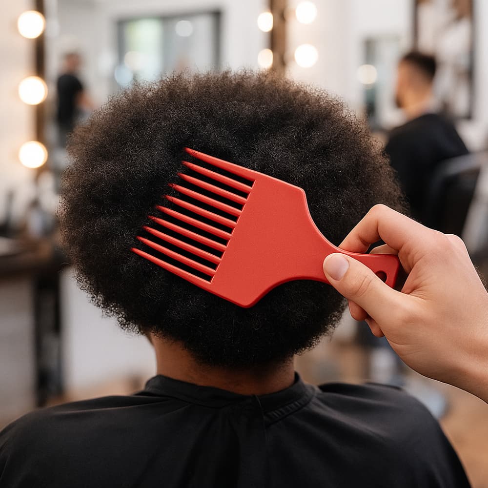 Peine plástico de dientes anchos para cabello rizado Magic Gombs - Miniatura 4