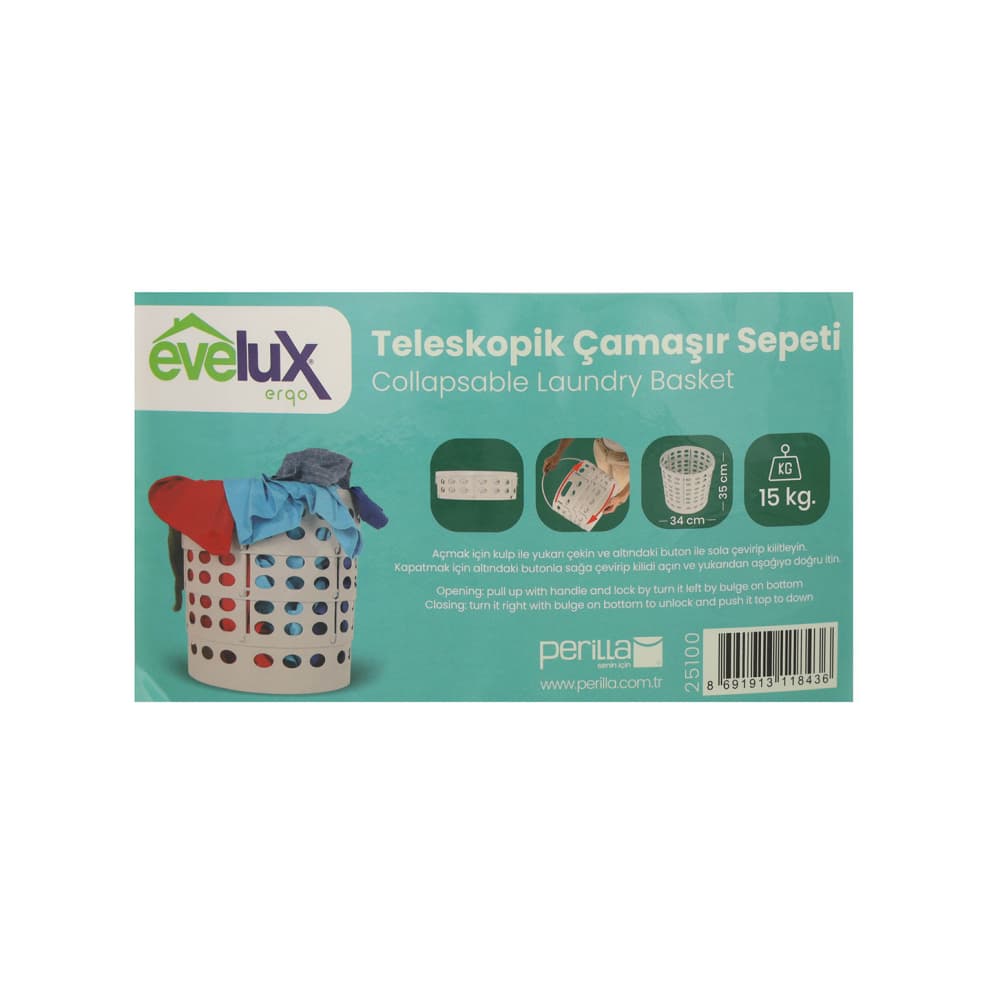 Cesta plegable para ropa Perilla - Miniatura 5