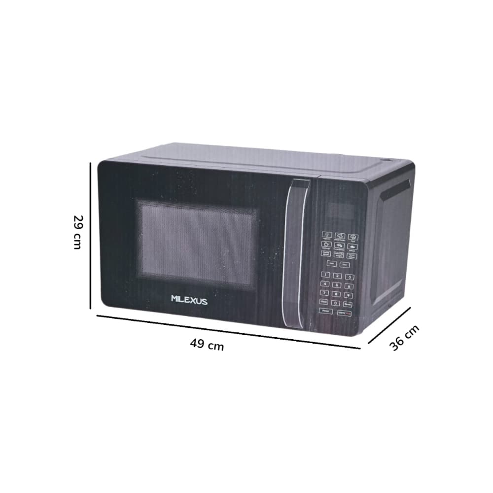 Horno microondas de 20 L color negro Milexus ML-MO-0.7 - Miniatura 4