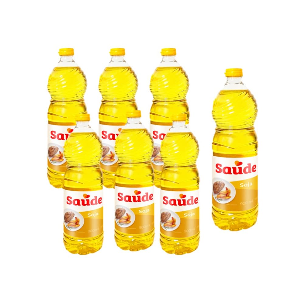 Aceite de soya Saude (7 x 900 ml) - Imagen 1