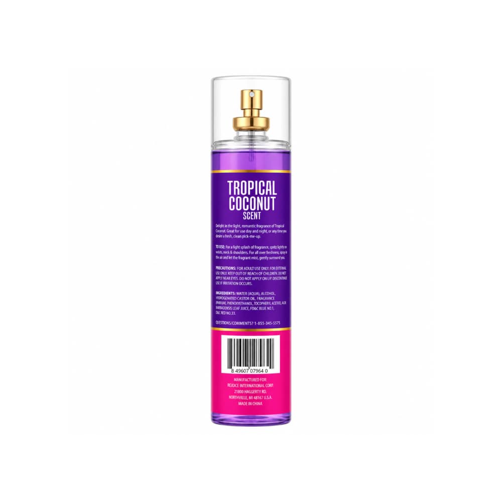Splash corporal fragancia tropical de coco Spa Luxury (207 ml / 7 oz) - Miniatura 2