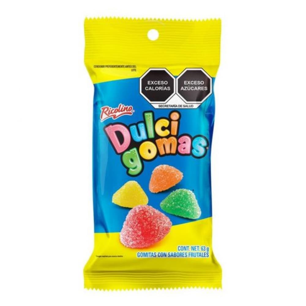 Gomitas con sabores frutales Ricolino (63 g / 2.2 oz) - Miniatura 2