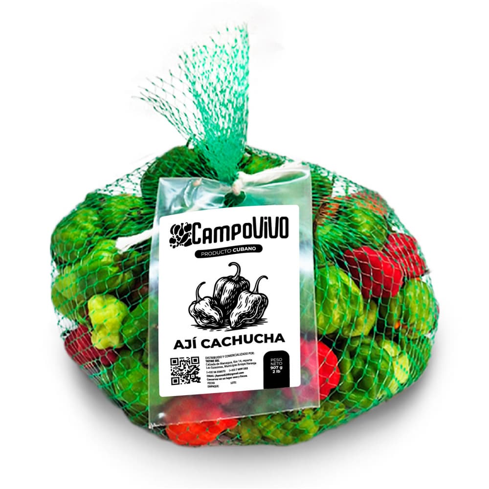 Ají cachucha Campo Vivo (907 g / 2 lb) - Imagen 1