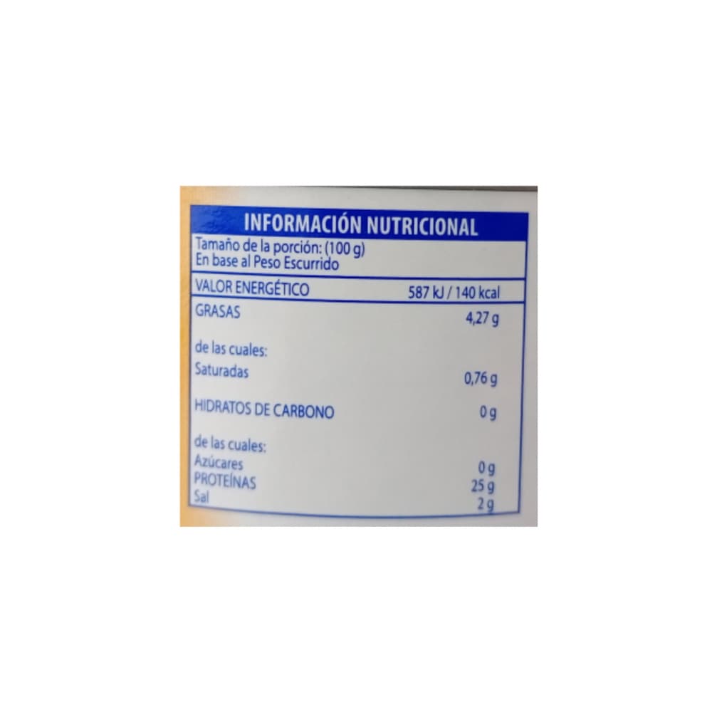 Atún lomitos con aceite de girasol Yeli (140 g / 4.94 oz) - Miniatura 4