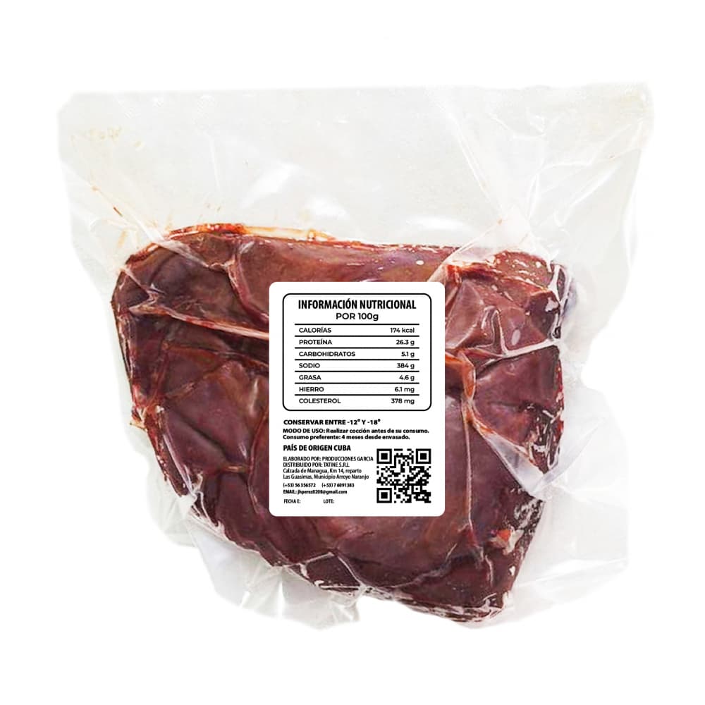 Hígado de res Campo Vivo (1 kg / 2.2 lb) - Miniatura 3