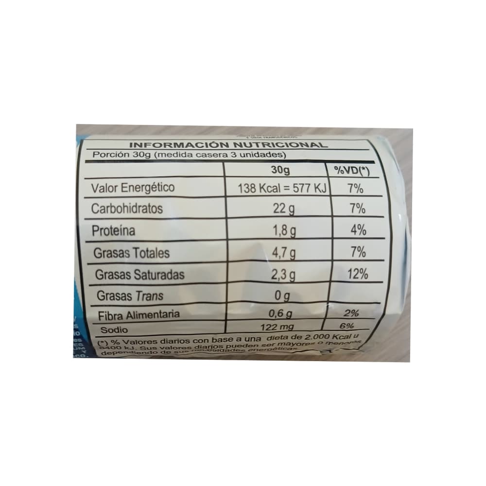 Galletas sabor chocolate rellenas sabor vainilla Luanesco (110 g / 3.8 oz) - Miniatura 3