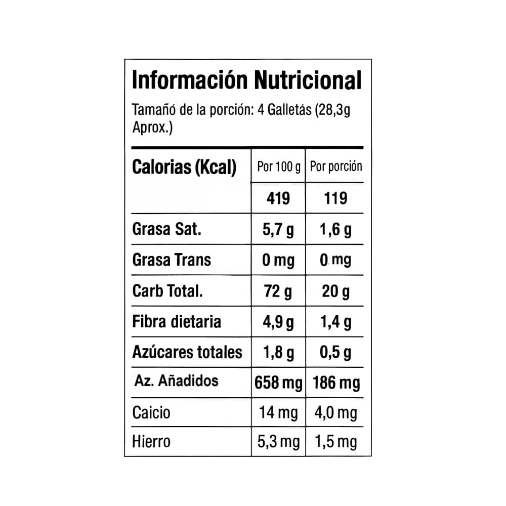 Galletas saladas Crokantinas (595 g / 1.31 lb) - Miniatura 3