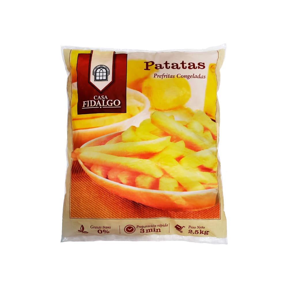 Patatas prefritas congeladas Casa Fidalgo (2.5 kg / 5.51 lb) - Imagen 1