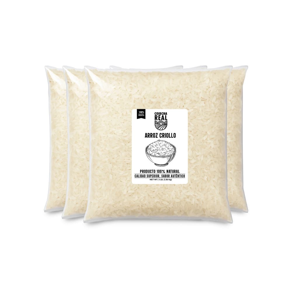 Arroz criollo Cosecha Real (4 x 1.36 kg / 3 lb) - Imagen 1