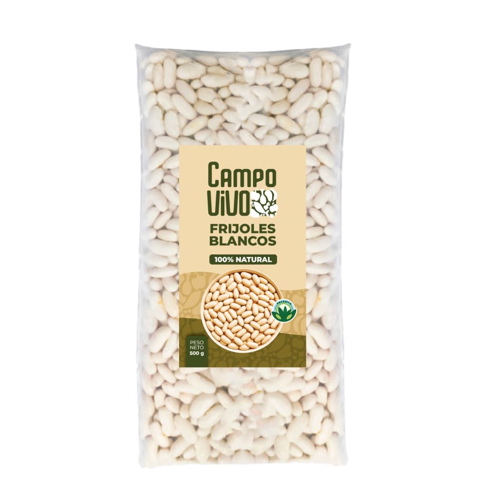 Frijoles blancos Campo Vivo (500 g / 1.1 lb) - Imagen 1