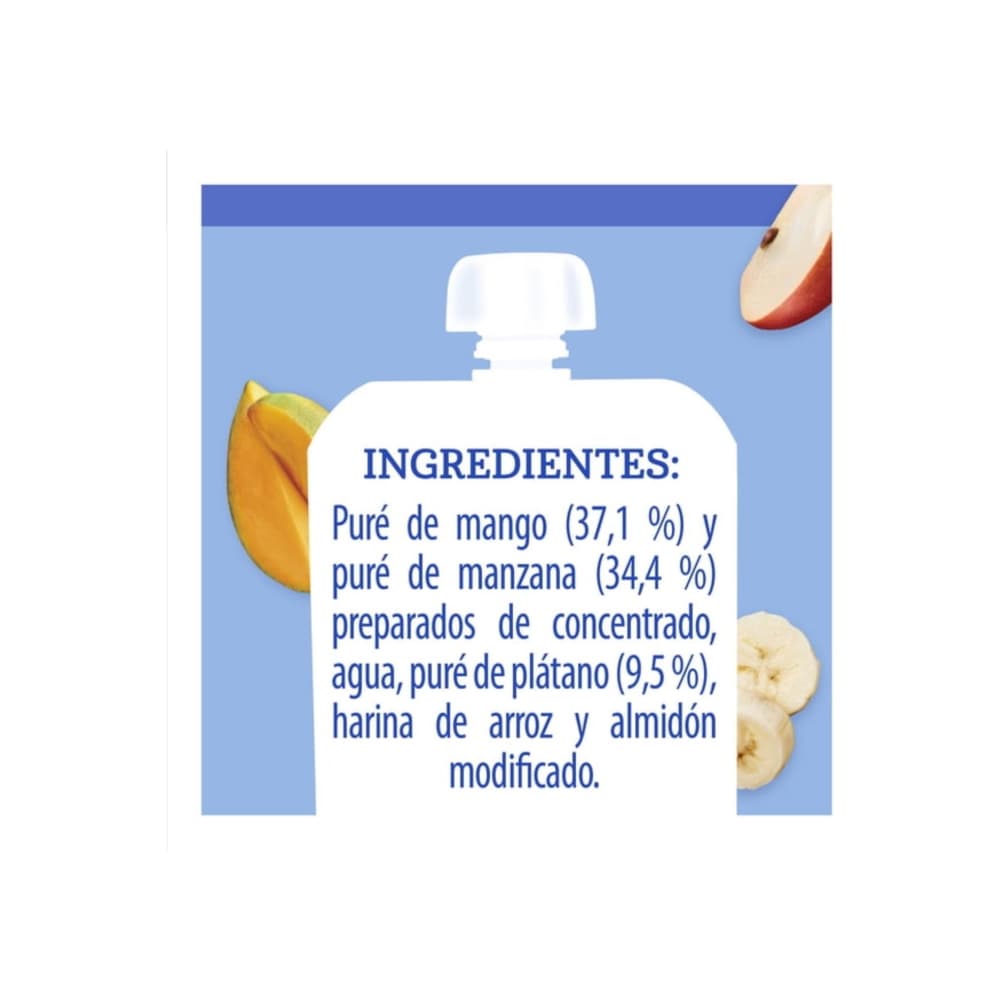 Alimento para lactantes sabor frutas mixtas Gerber (110 g / 3.88 oz) - Miniatura 2