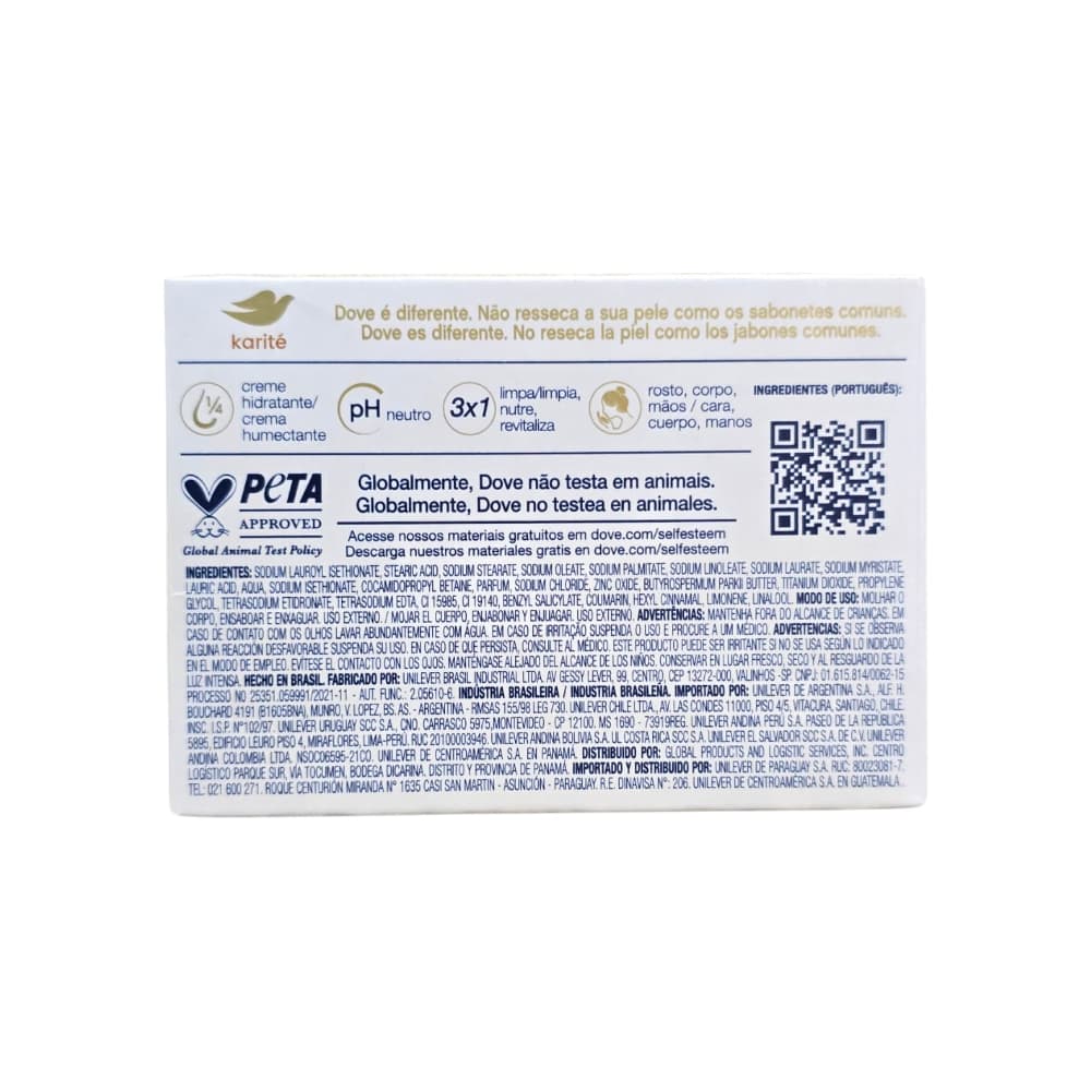 Jabón de tocador con manteca de karité Dove (90 g / 3.17 oz) - Miniatura 3