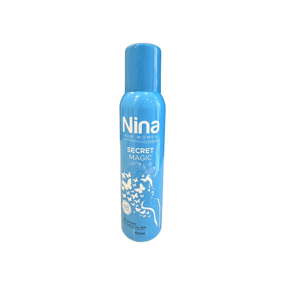 Desodorante pulverizador femenino magia secreta Nina (150 ml) - Imagen 1