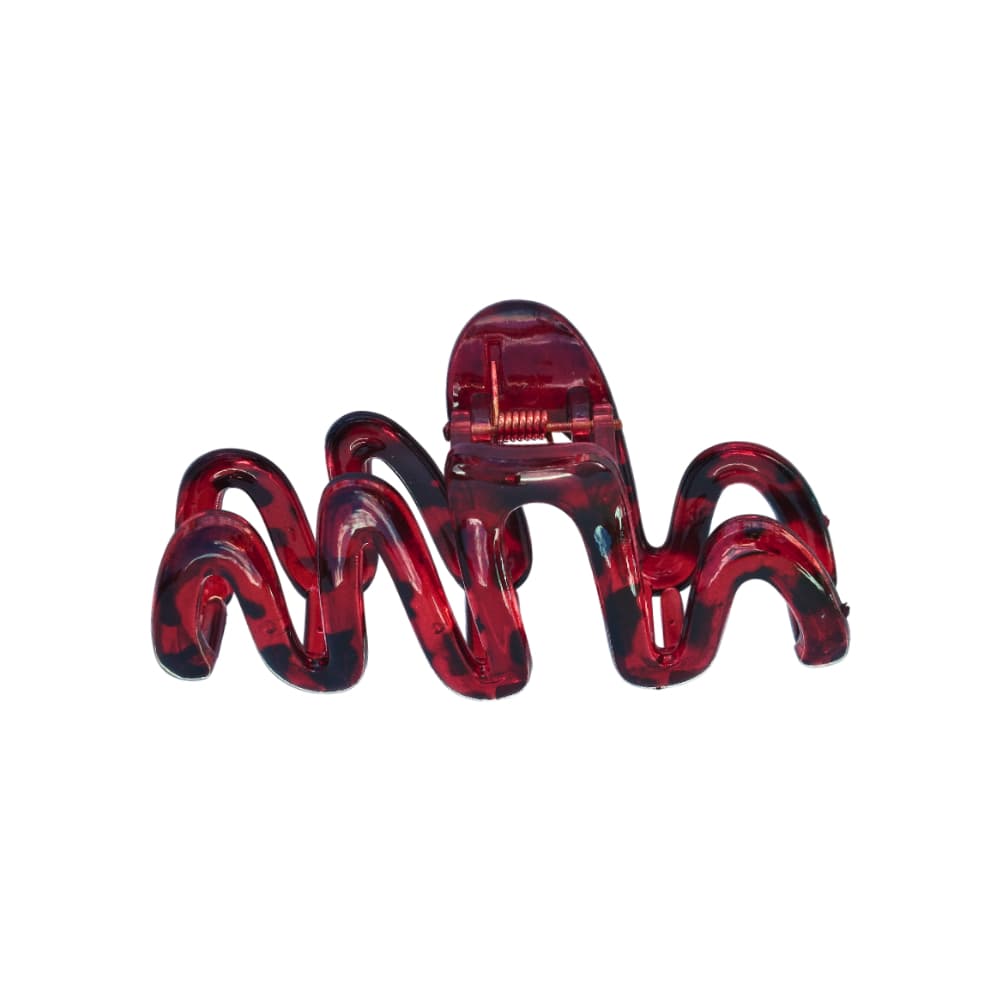 Gancho rojo para el cabello Tiara - Miniatura 4