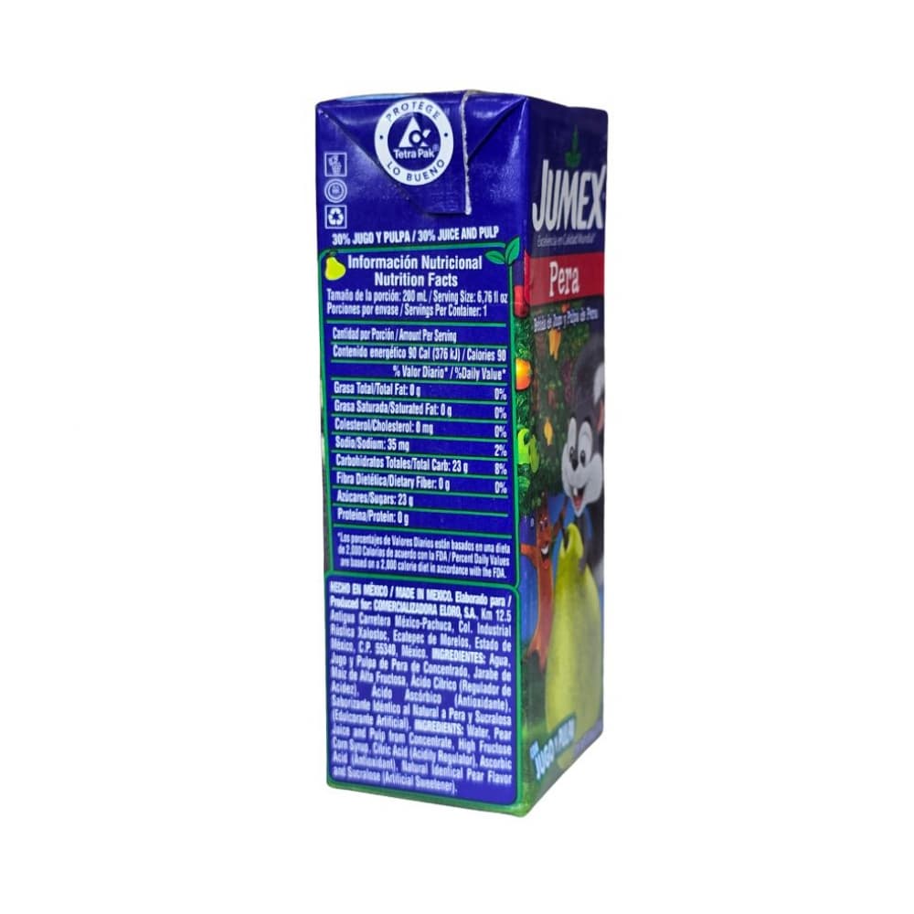 Jugo de pera Jumex (200 ml / 6.76 oz fl) - Miniatura 4