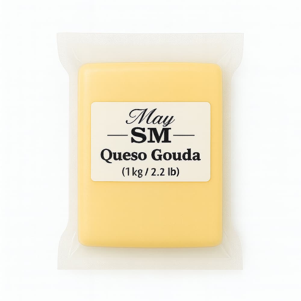 Queso gouda May SM (1 kg / 2.2 lb) - Imagen 1