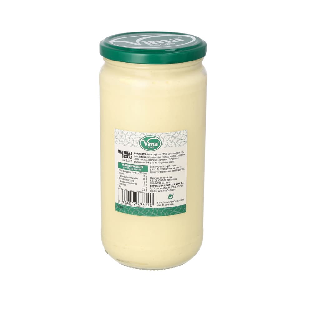 Mayonesa casera Vima Foods (700 ml) - Miniatura 2