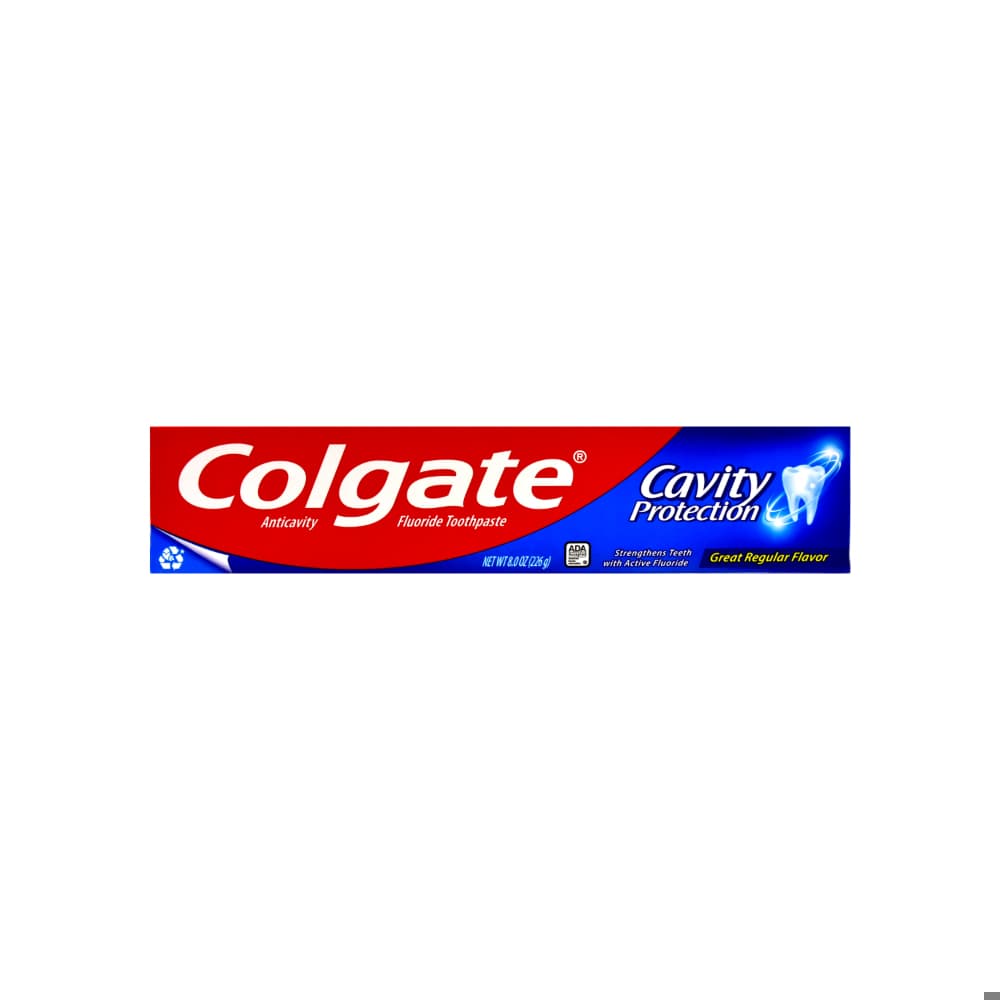 Pasta de dientes con flúor para protección contra caries Colgate (226 g / 8 oz) - Imagen 1