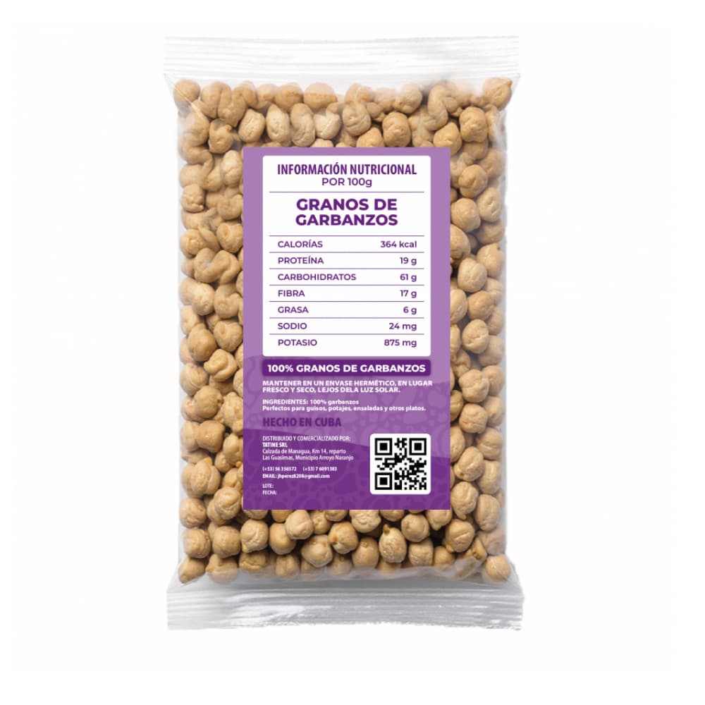 Garbanzos Campo Vivo (10 x 1 kg / 2.2 lb) - Miniatura 3