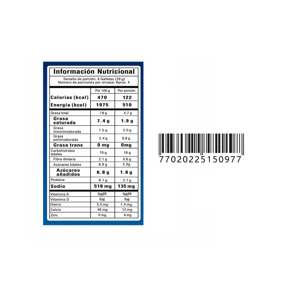 Galletas saladas Ducales (105 g / 3.7 oz) - Miniatura 3