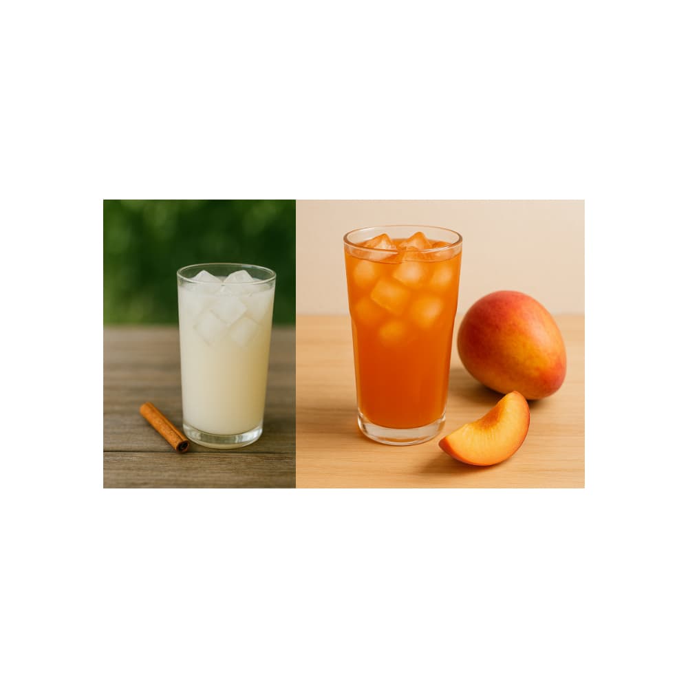 Combo de refrescos instantáneo sabor tamarindo + horchata + naranja + durazno + fresa - Miniatura 5