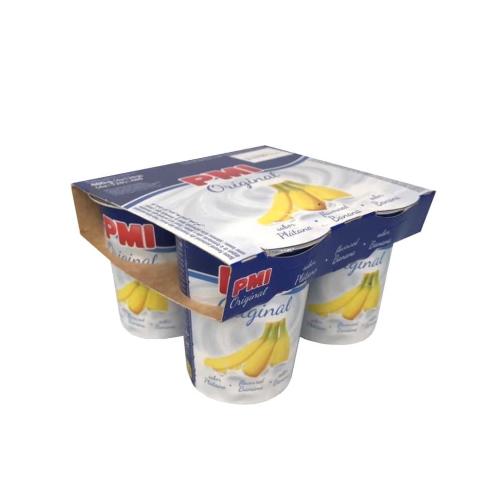 Yogurt sabor plátano Original PMI (24 x 120 g / 4.23 oz) - Miniatura 2